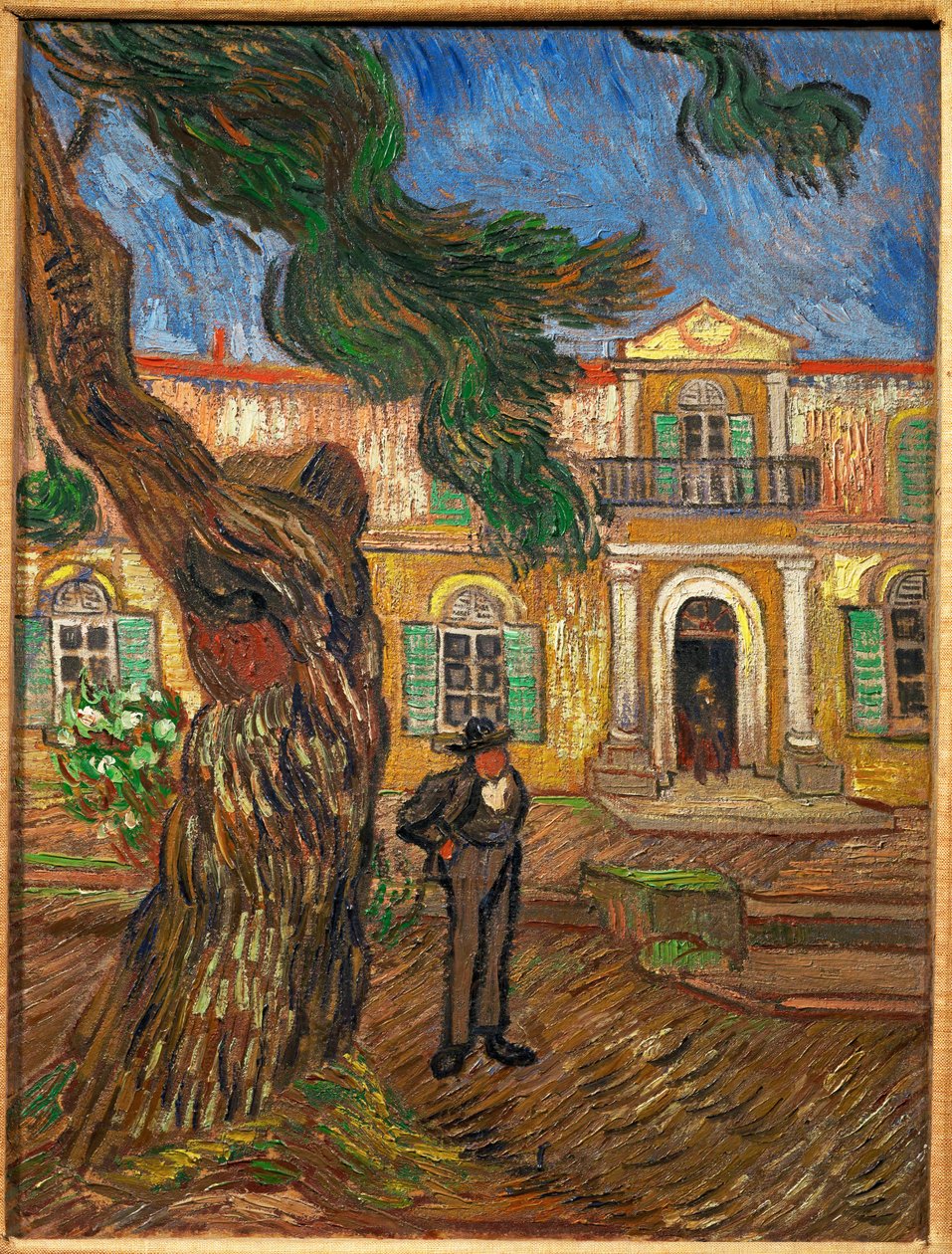 The Hospital Saint-Paul in Saint-Remy-de-Provence by Vincent van Gogh