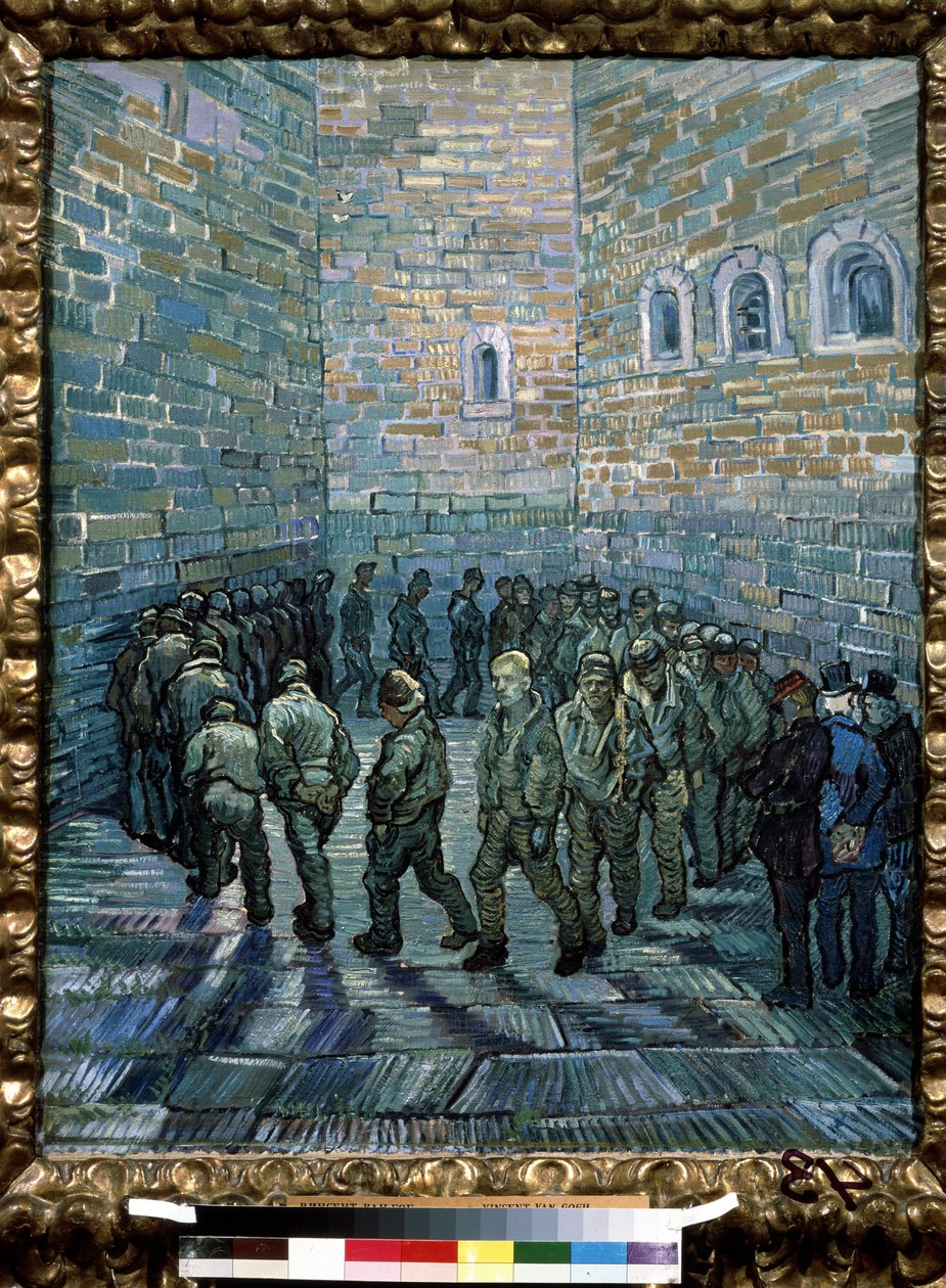 The Prison Courtyard (after Gustave Dore) by Vincent van Gogh