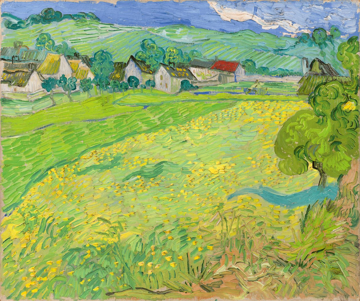 Les Vessenots at Auvers by Vincent van Gogh