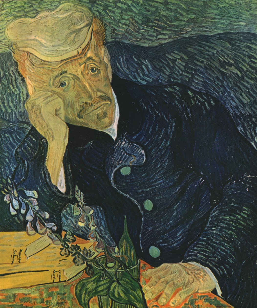 Portrait of Dr. Paul Gachet, June 1890, 1947 by Vincent van Gogh
