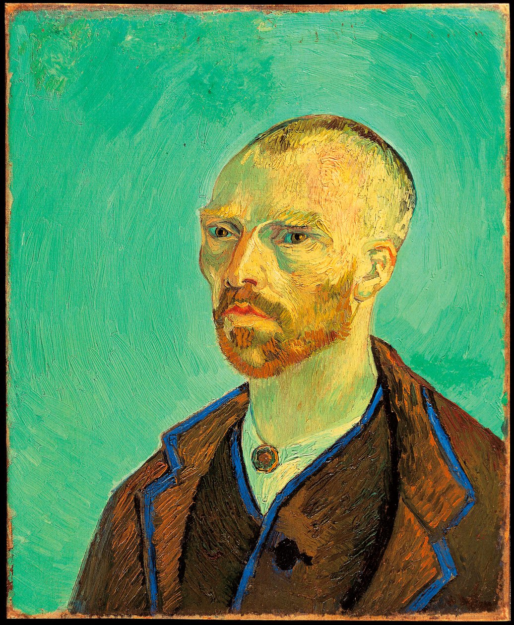 Self-Portrait Dedicated to Gauguin by Vincent van Gogh