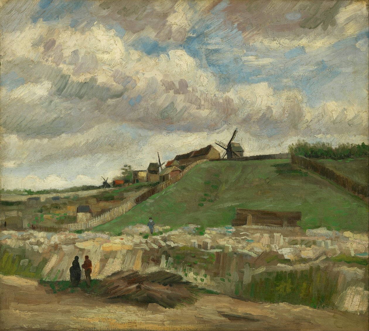 The Hill of Montmartre with Stone Quarry by Vincent van Gogh
