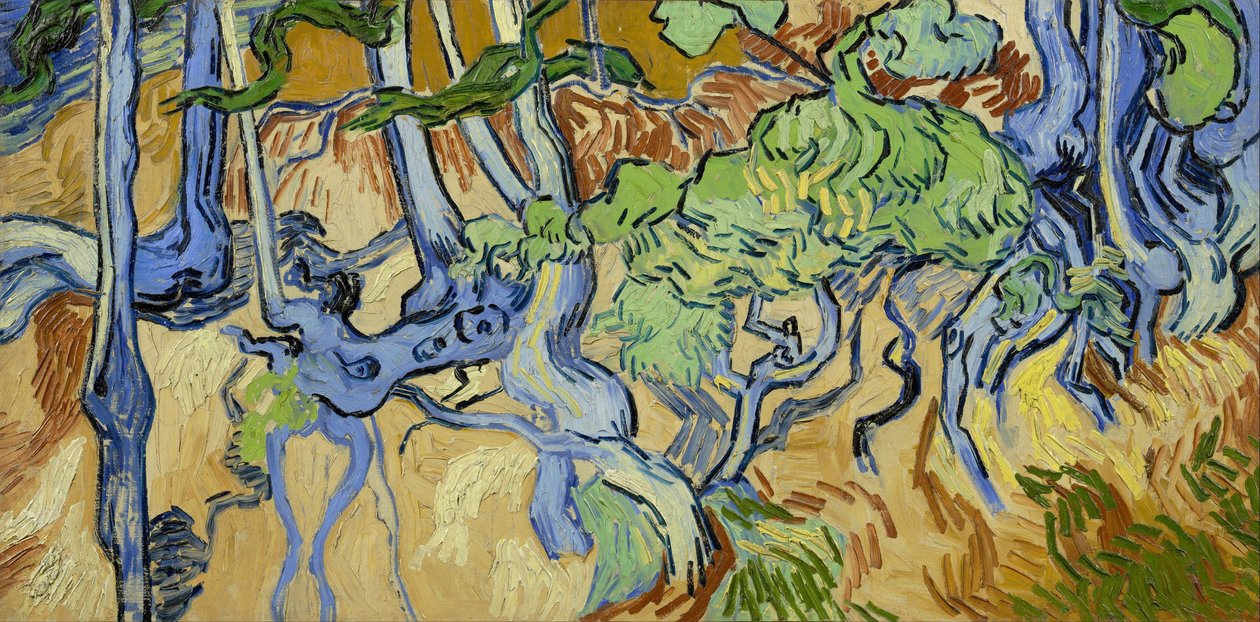 Tree Roots by Vincent van Gogh