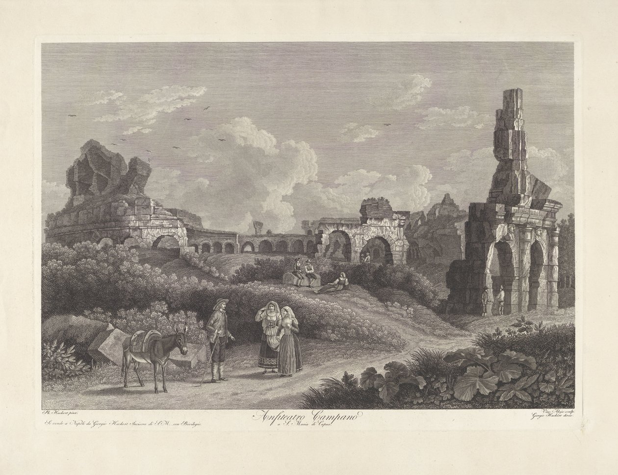 Amphitheater of Capua by Vincenzo Alloja