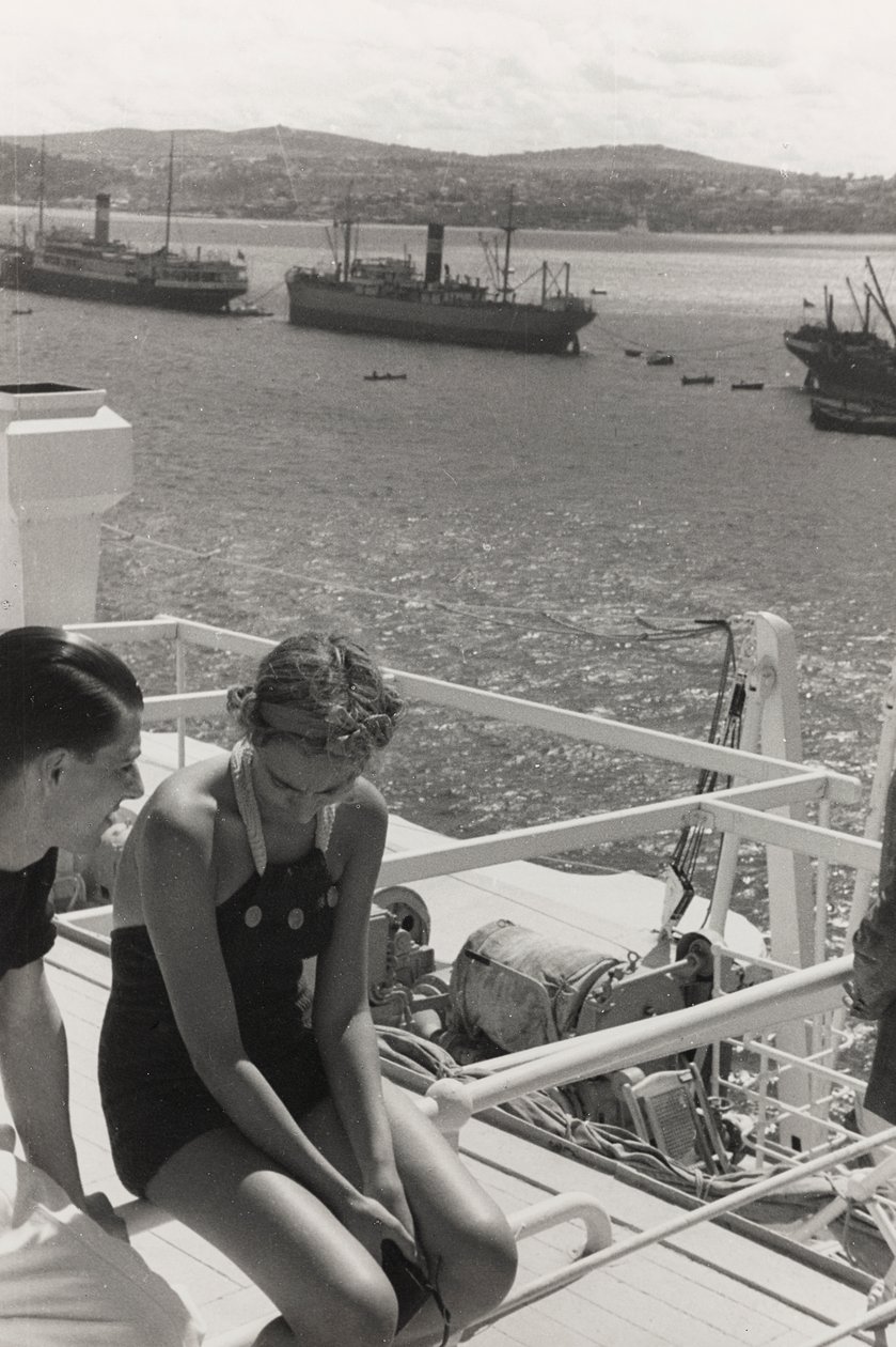 A Couple on the Cruise Ship 