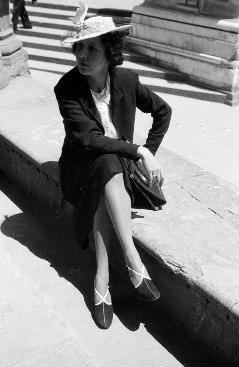 Portrait of Woman in Business Suit by Vincenzo Balocchi