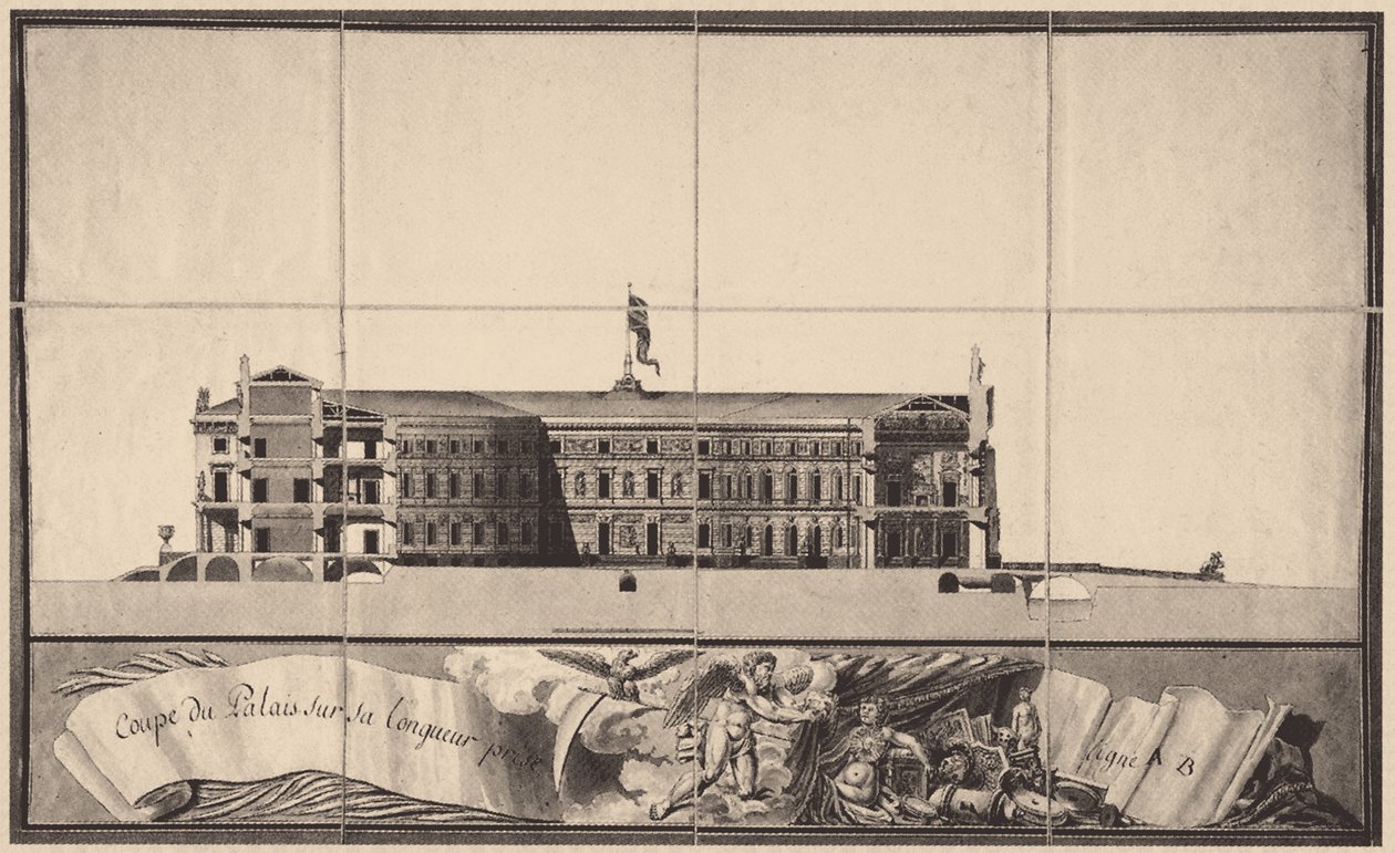 Saint Michaels Castle in Saint Petersburg by Vincenzo Brenna