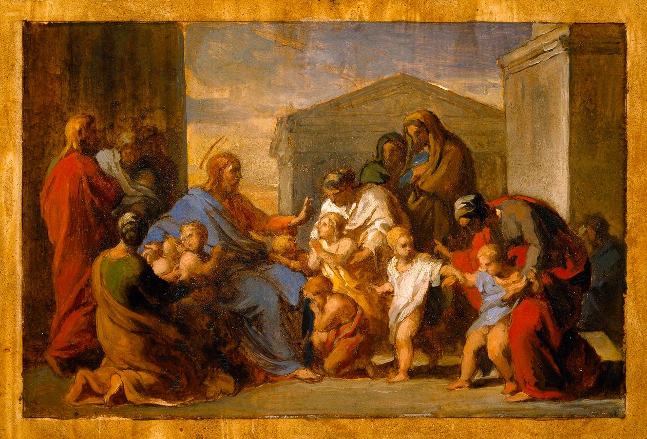 Christ Blessing the Children by Vincenzo Camuccini