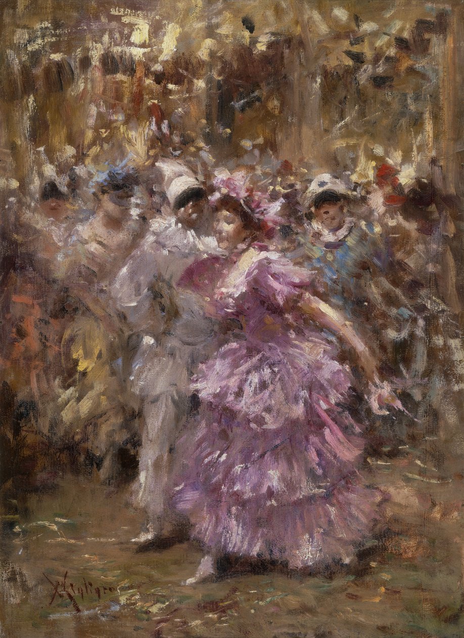 The Masquerade Ball by Vincenzo Migliaro