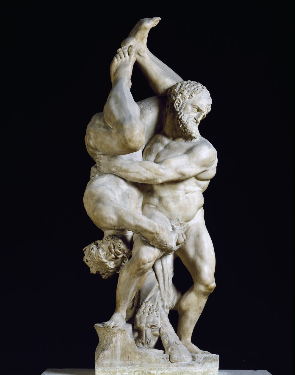 Hercules and Diomedes - The Wrestlers by Vincenzo di Raffaello de Rossi
