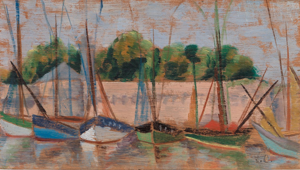 A Necklace of Boats by Violette de Mazia