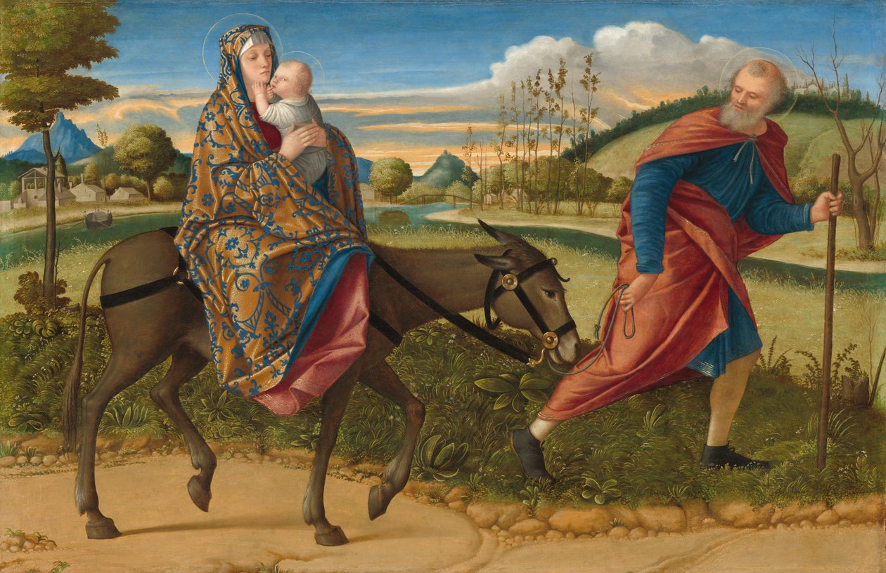 The Flight into Egypt, c.1515 by Vittore Carpaccio