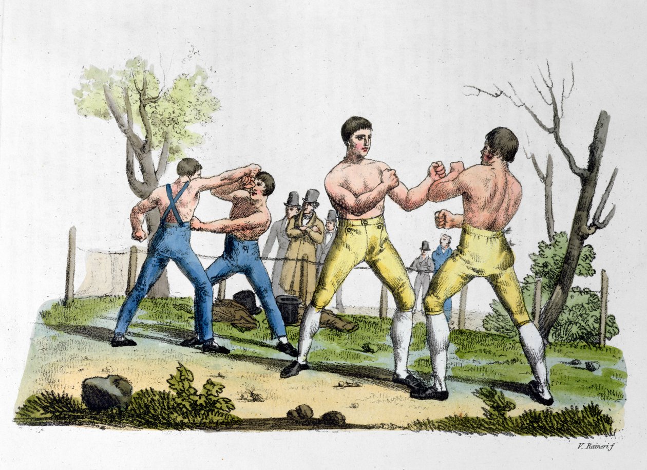 Boxing in England, Illustration from 