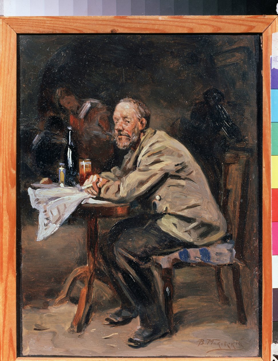 A Drinker by Vladimir Egorovic Makovsky