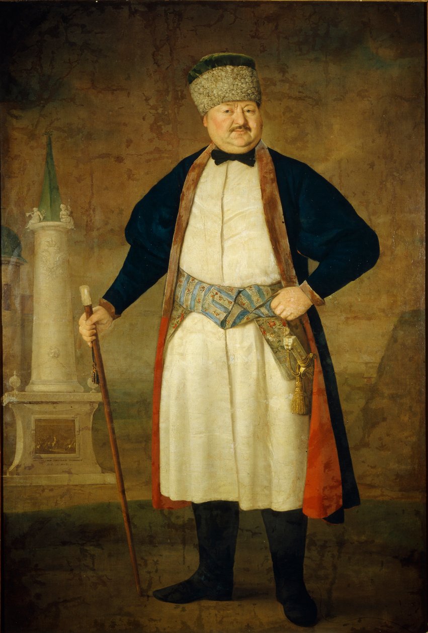 Portrait of Pavel Yakovlevich Rudenko by Vladimir Lukich Borovikovsky