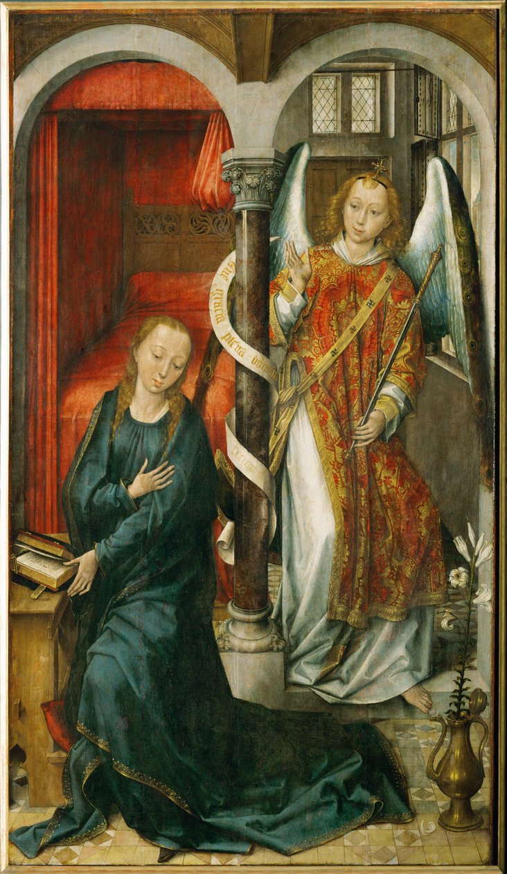 Annunciation by Vrancke van der Stockt