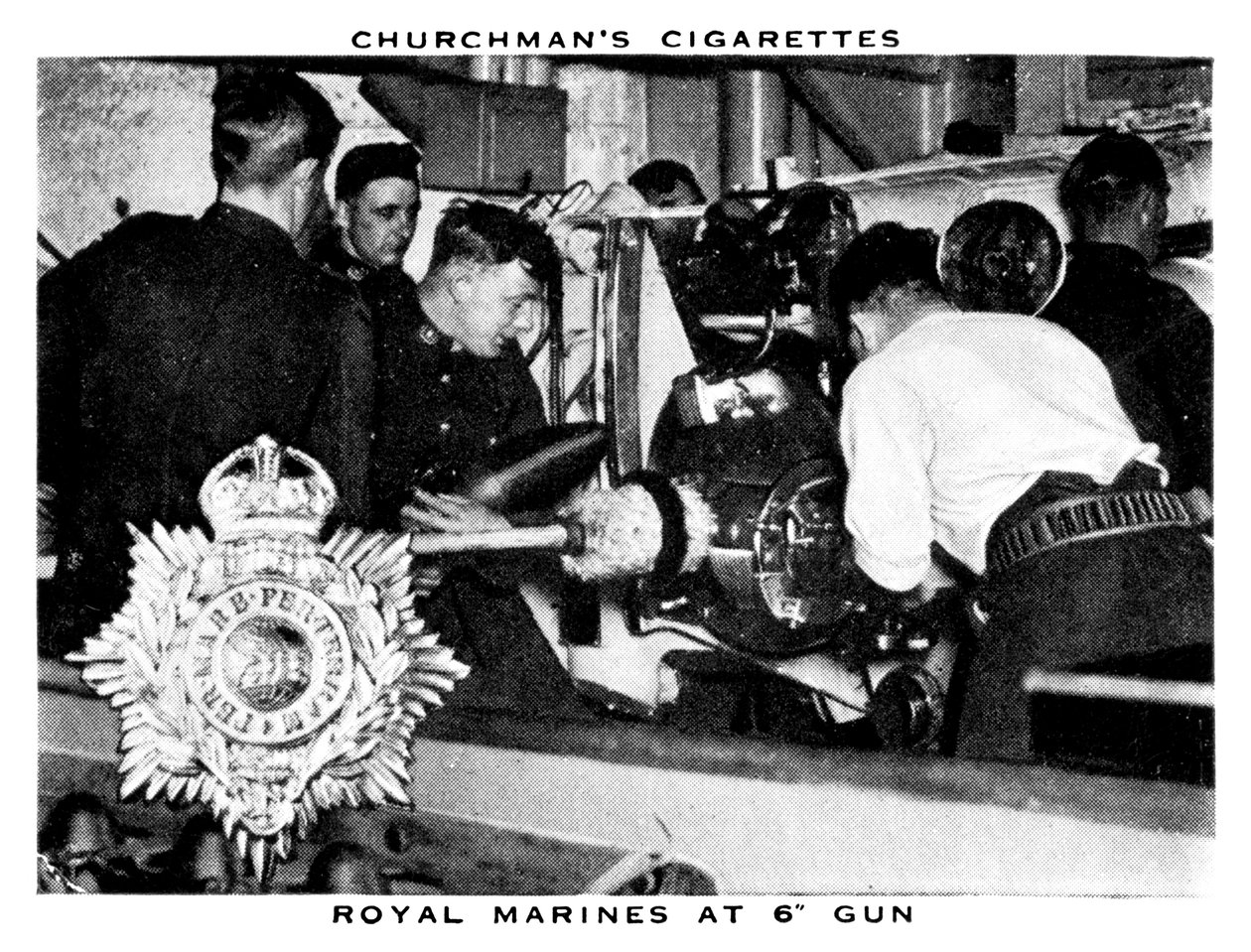 Royal Marines at 6 Gun by WA and AC Churchman