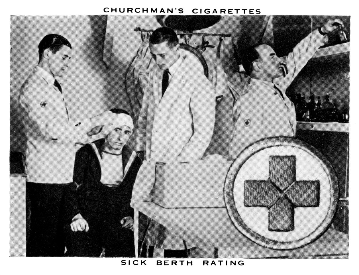 Sick Berth Rating, 1937 by WA and AC Churchman