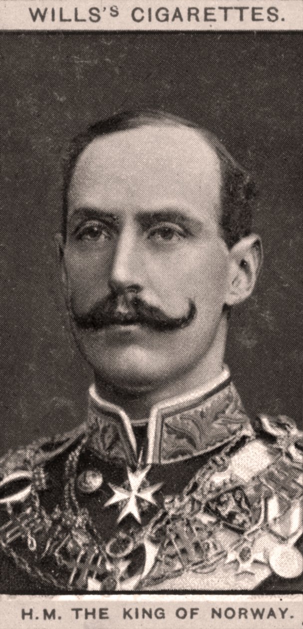The King of Norway, 1908 by WD and HO Wills