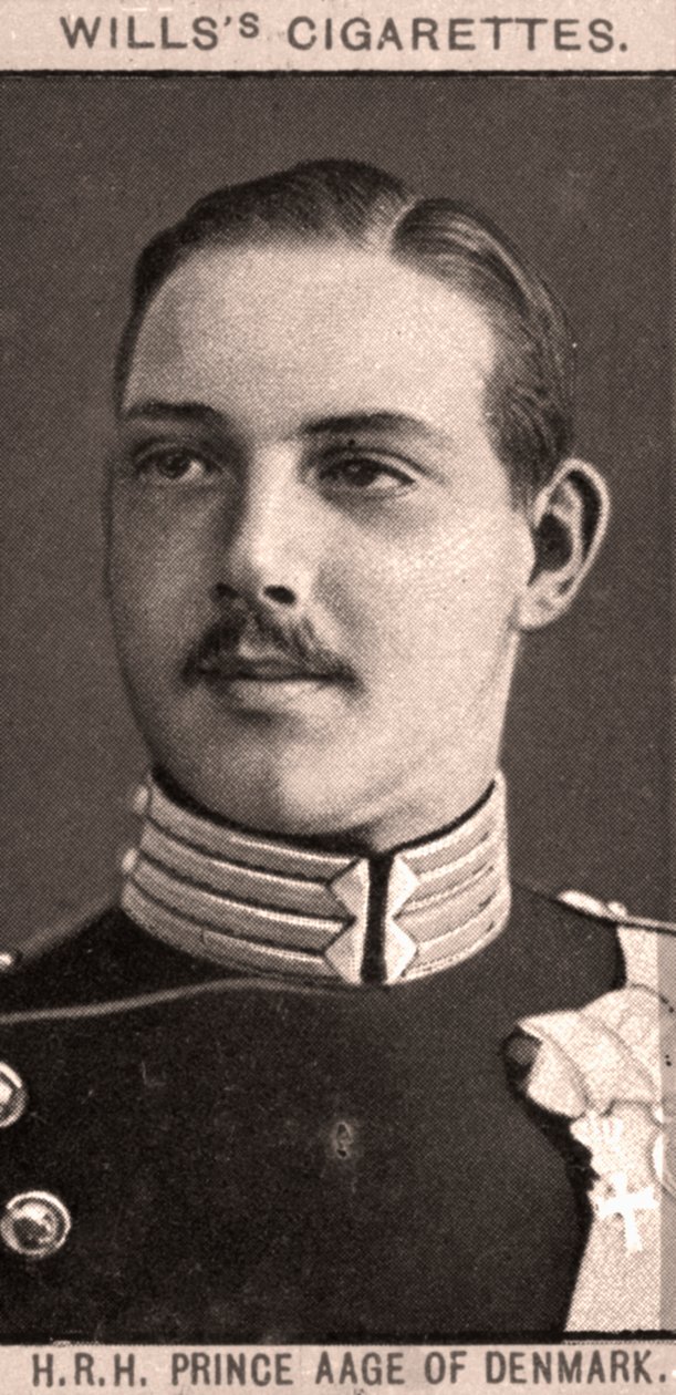 Prince Aage of Denmark, 1908 by WD and HO Wills