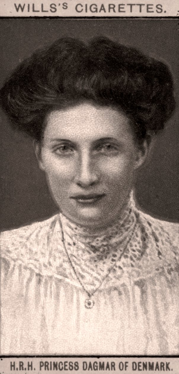 H.R.H Princess Dagmar of Denmark, 1908 by WD and HO Wills