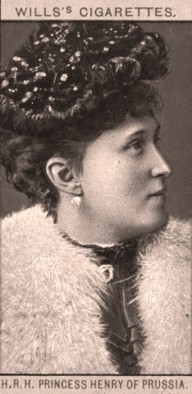 H.R.H Princess Henry of Prussia, 1908 by WD and HO Wills