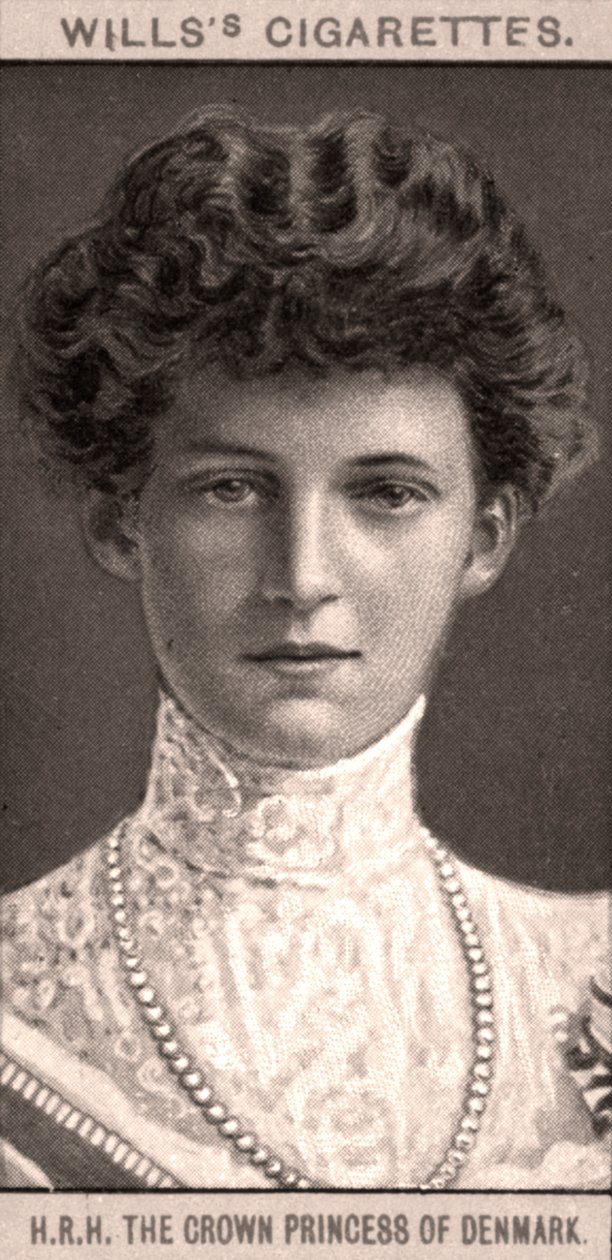 H.R.H The Crown Princess of Denmark, 1908 by WD and HO Wills