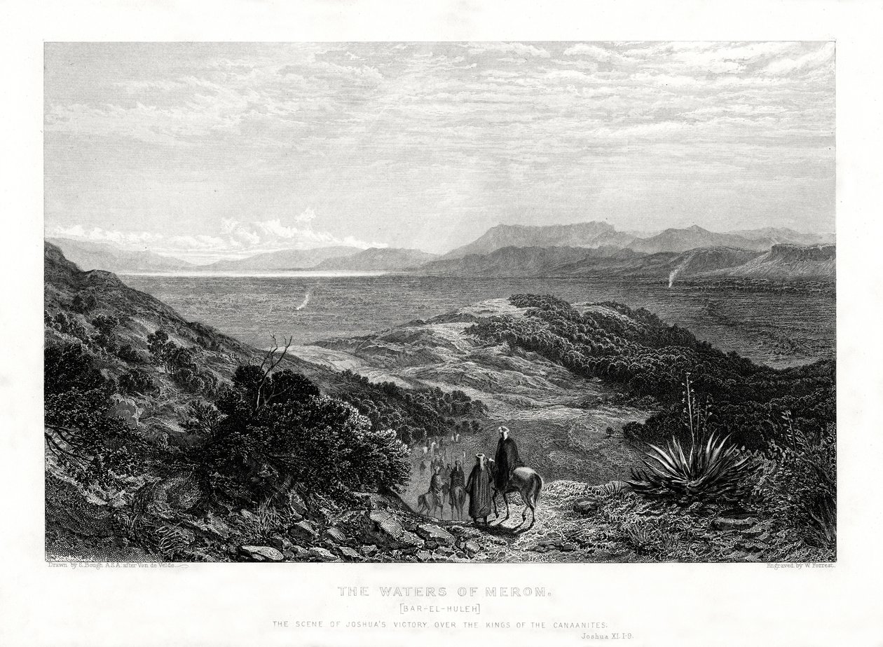 The Waters of Merom, Palestine, 1887 by W. Forrest