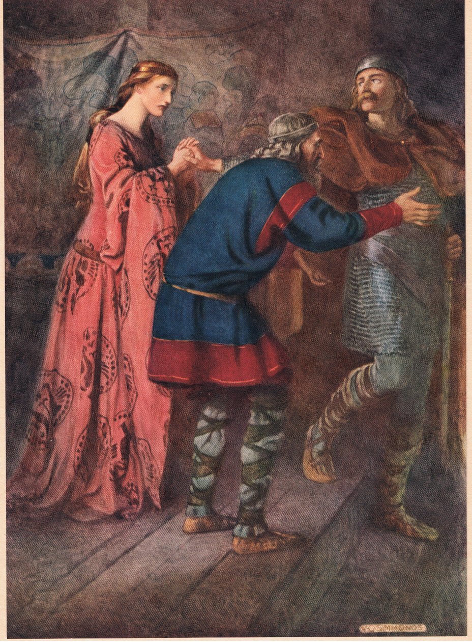 Laertes bids farewell to his sister Ophelia, from 