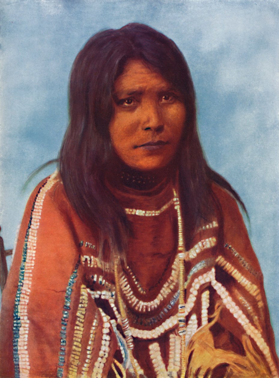 A Sarcee Indian Woman by W. Hanson Boorne