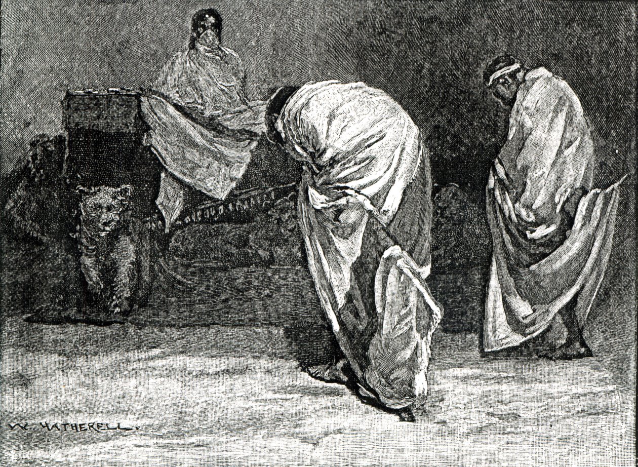 The Emperor Theodore Granting an Audience by W. Hatherell