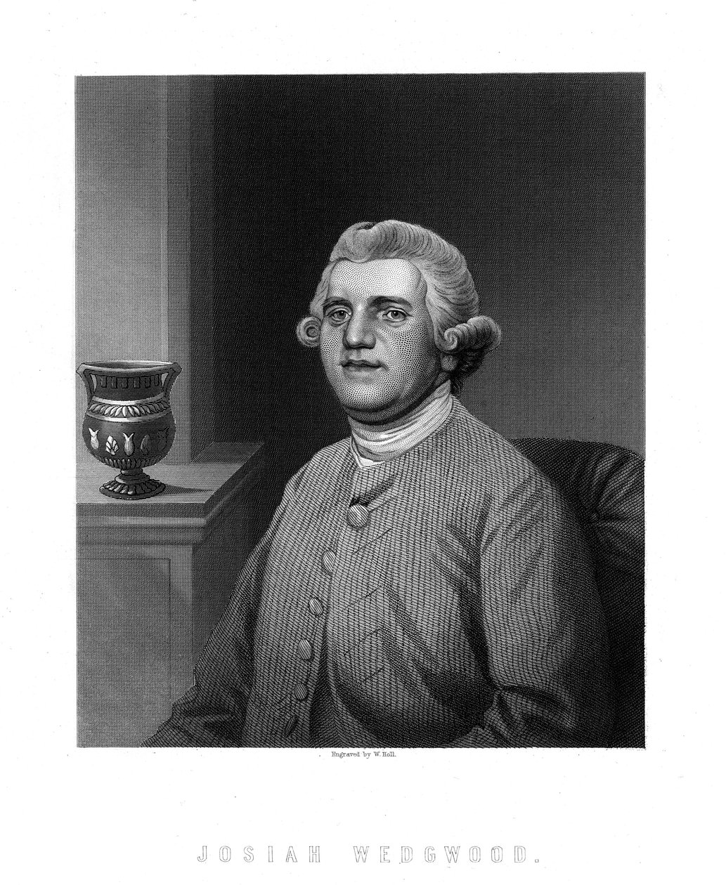 Josiah Wedgwood, English Industrialist and Potter by W. Holl