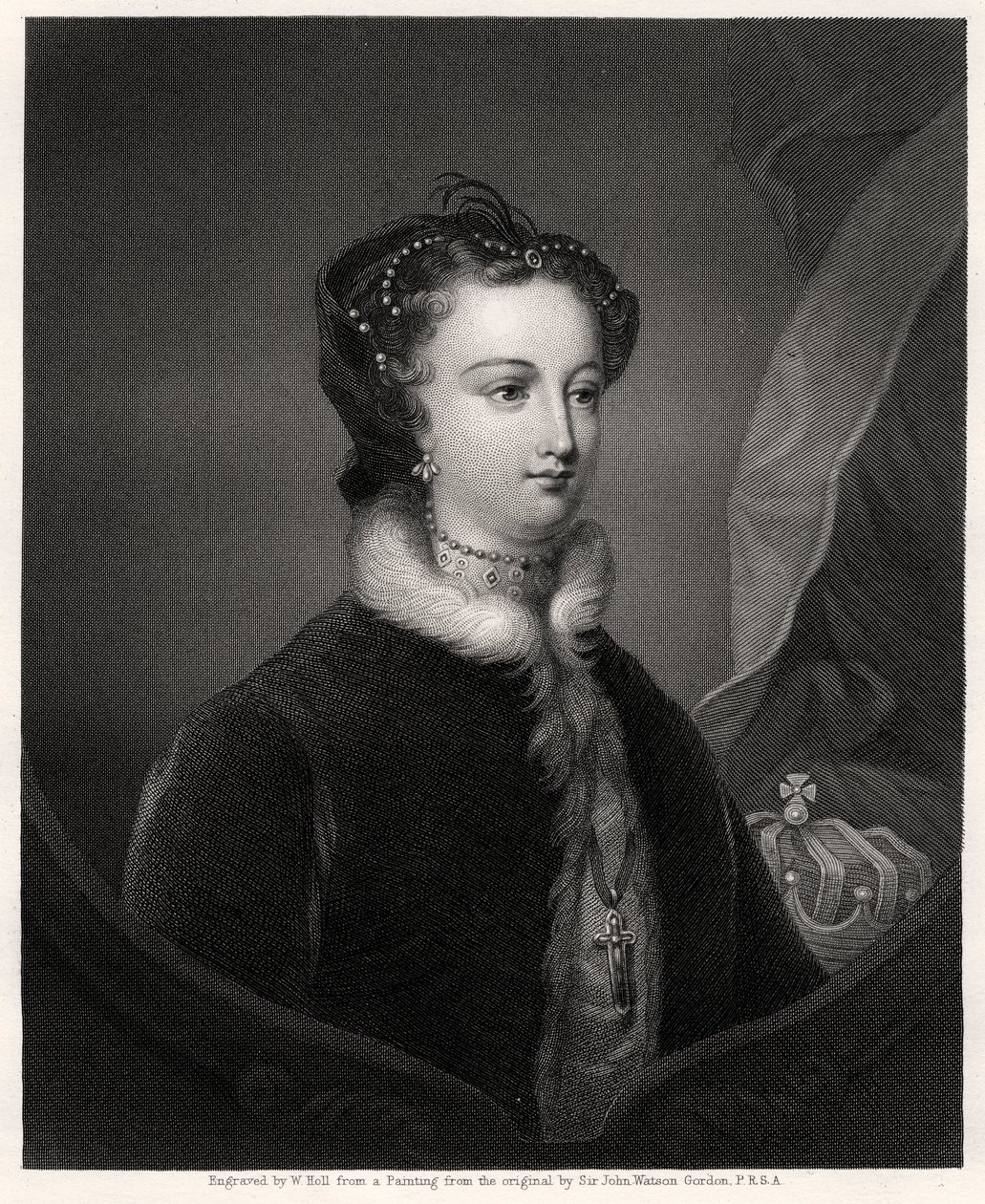 Mary Stuart, Queen of the Scots by W. Holl