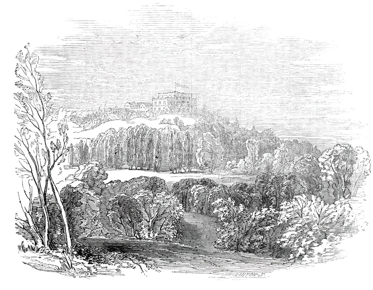 Summer Palace at Wurtemburg (from His Royal Highness Prince Albert