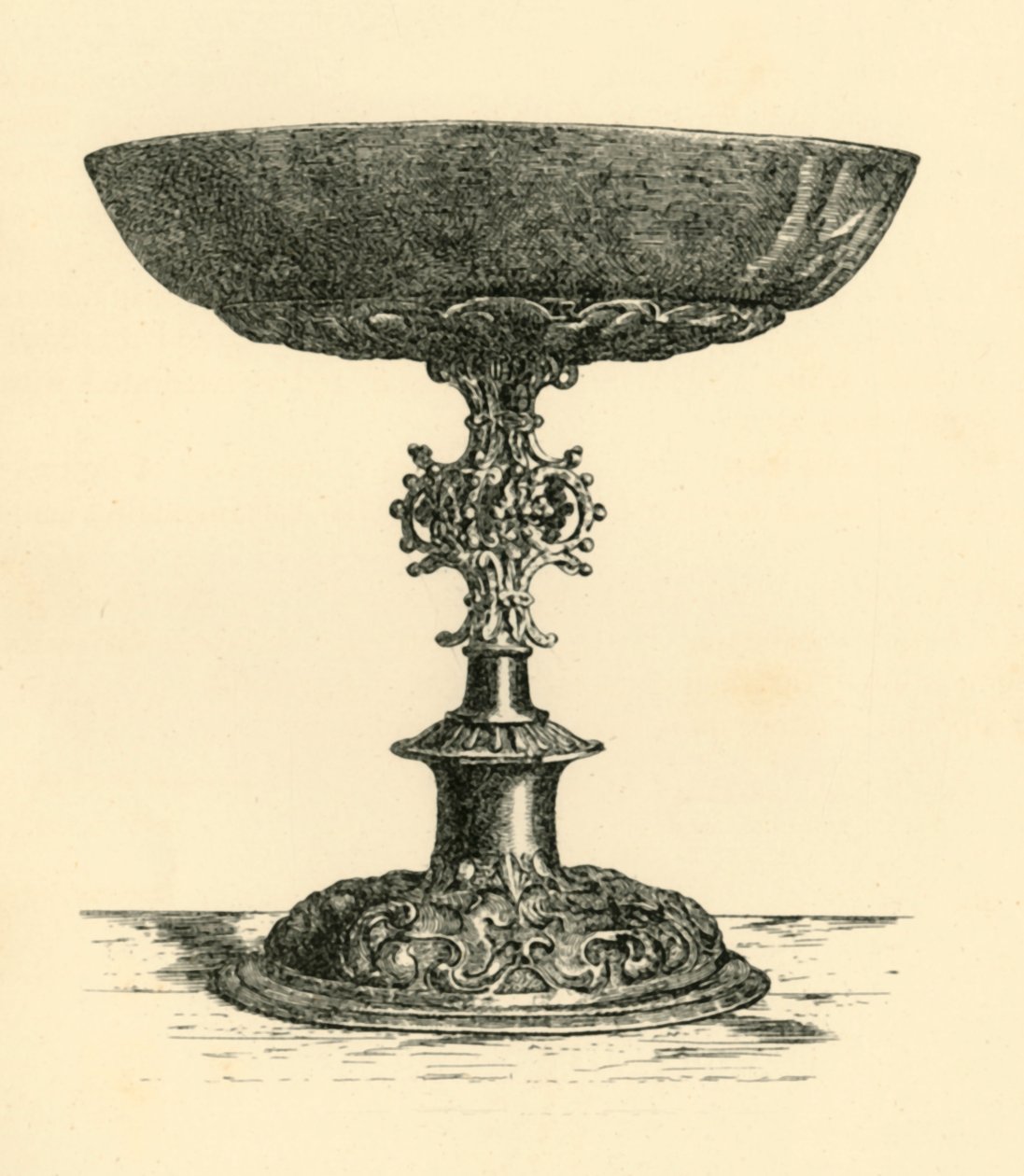 Silver Tazza, Early 17th Century, 1881 by W. M. McGill