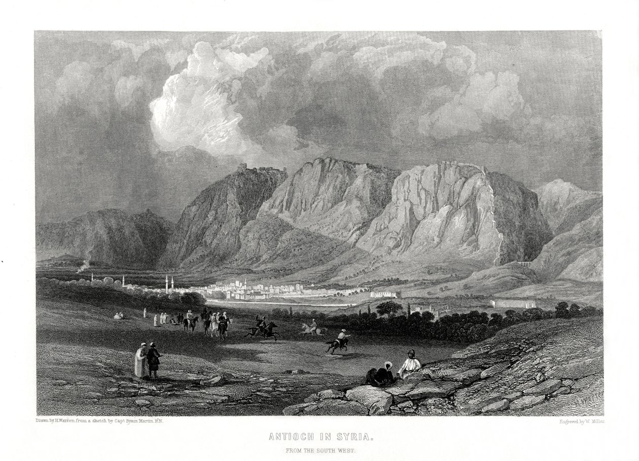 Antioch, Syria, 19th century by W. Miller