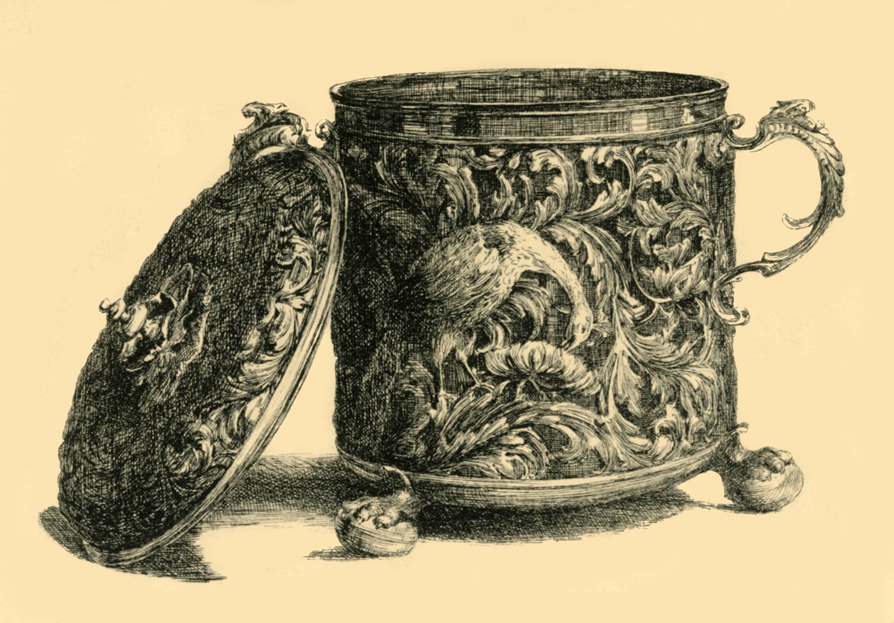 Silver Gilt Cup and Cover by W T Roberts