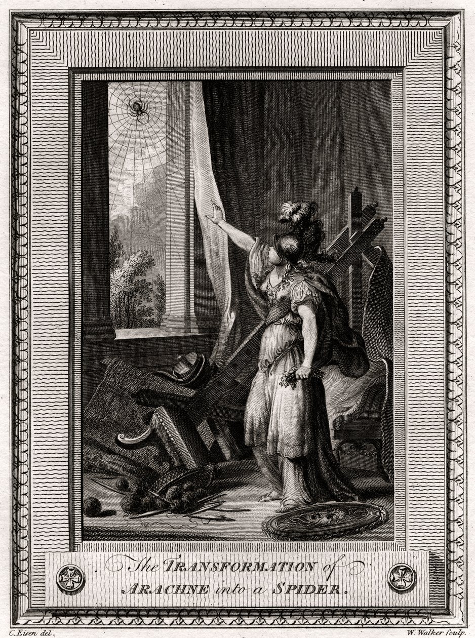 The Transformation of Arachne into a Spider by W. Walker