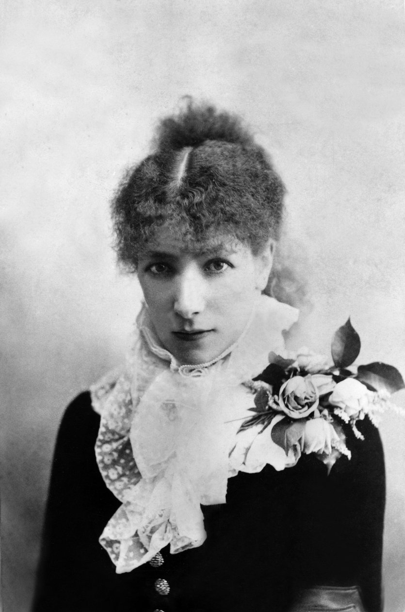 Actress Sarah Bernhardt as Marguerite Gautier in 