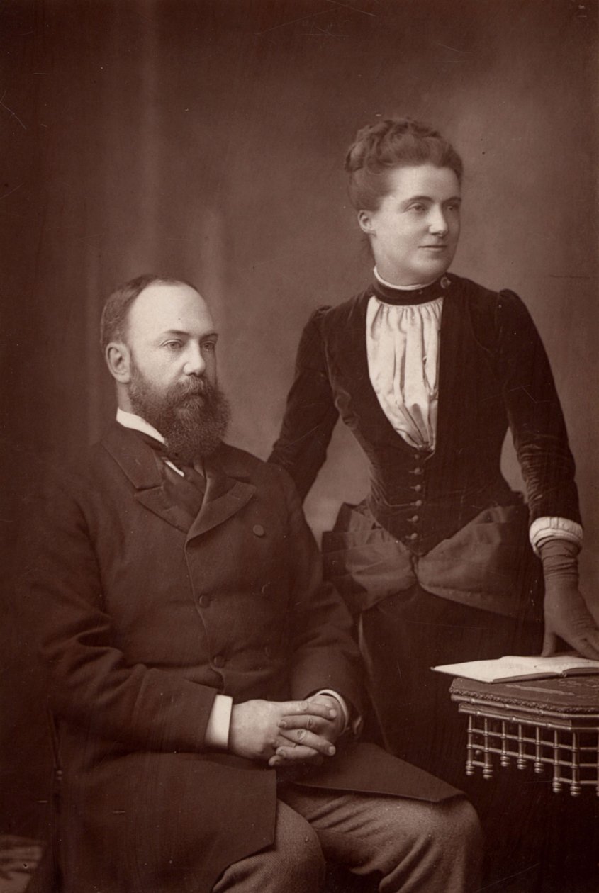 Charles and Emilia Wentworth Dilke by W. and D. Downey