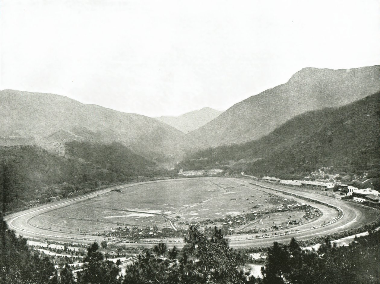 The Race Course from Morrisons Hill, Hong Kong by W and S Ltd