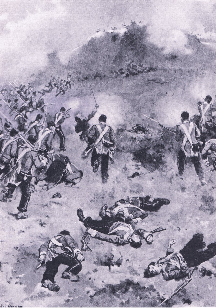 Assault on the Redan by Wal Paget