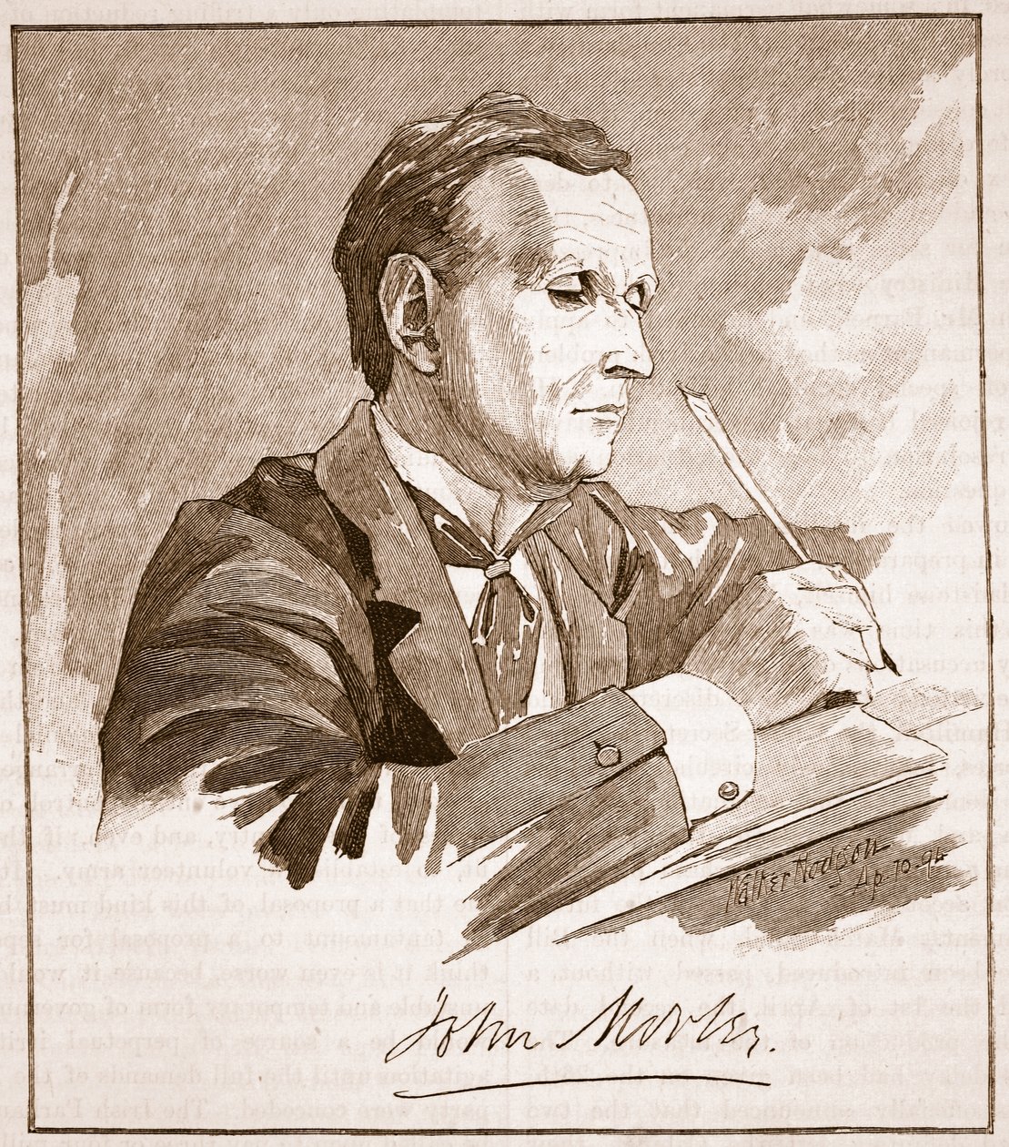 Mr. Morley, Illustration from 