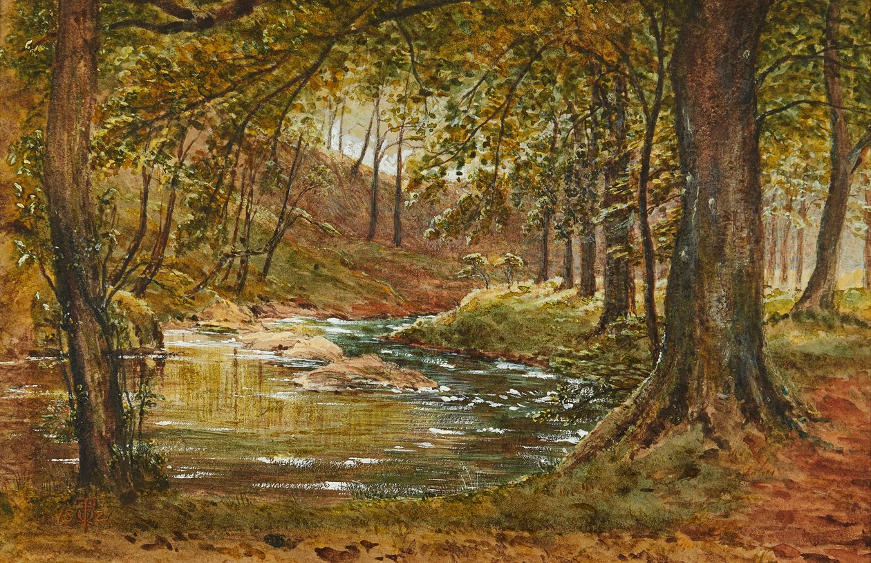 A Forest Glade by Waller Hugh Paton
