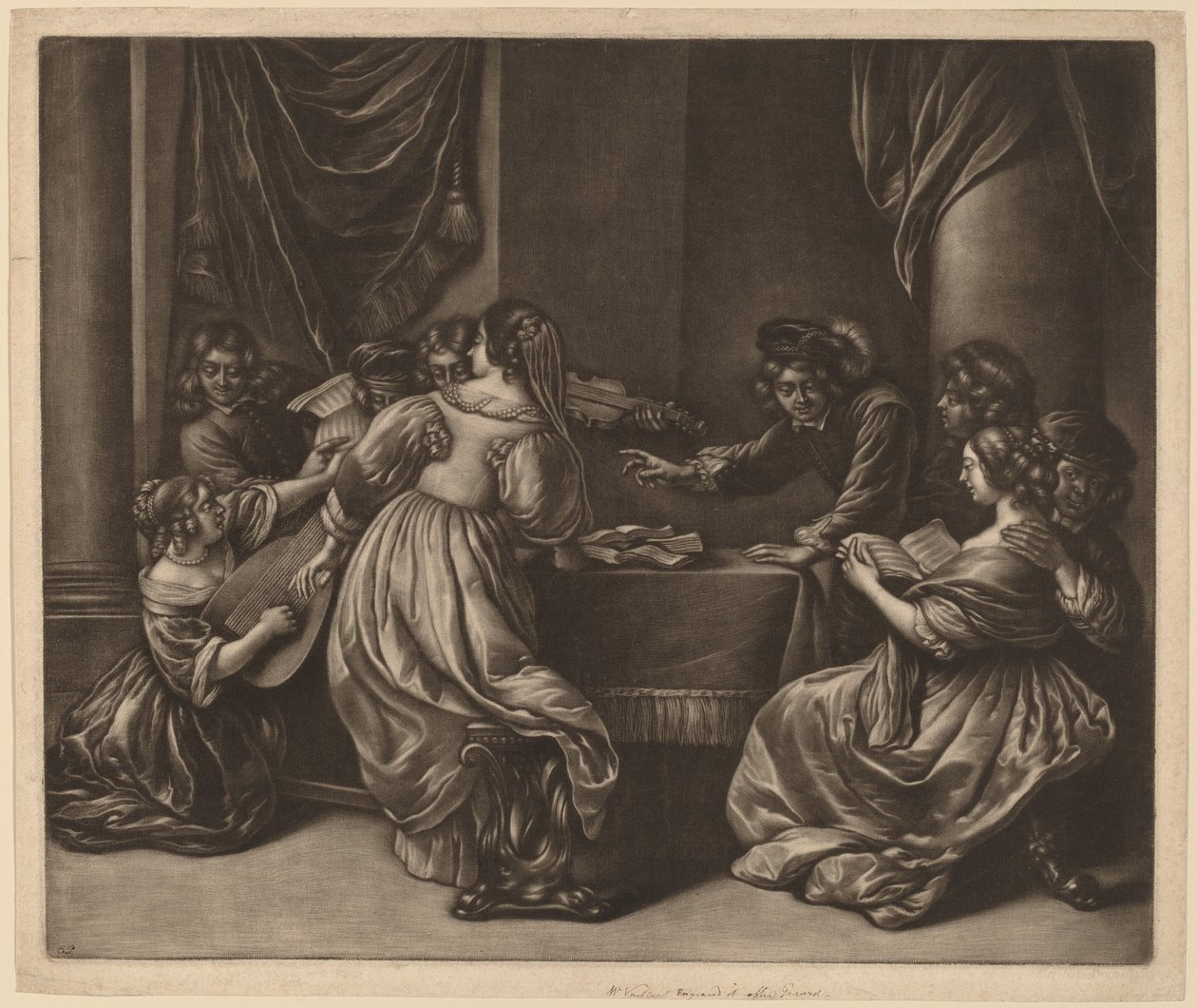 Concert with Nine Persons by Wallerant Vaillant