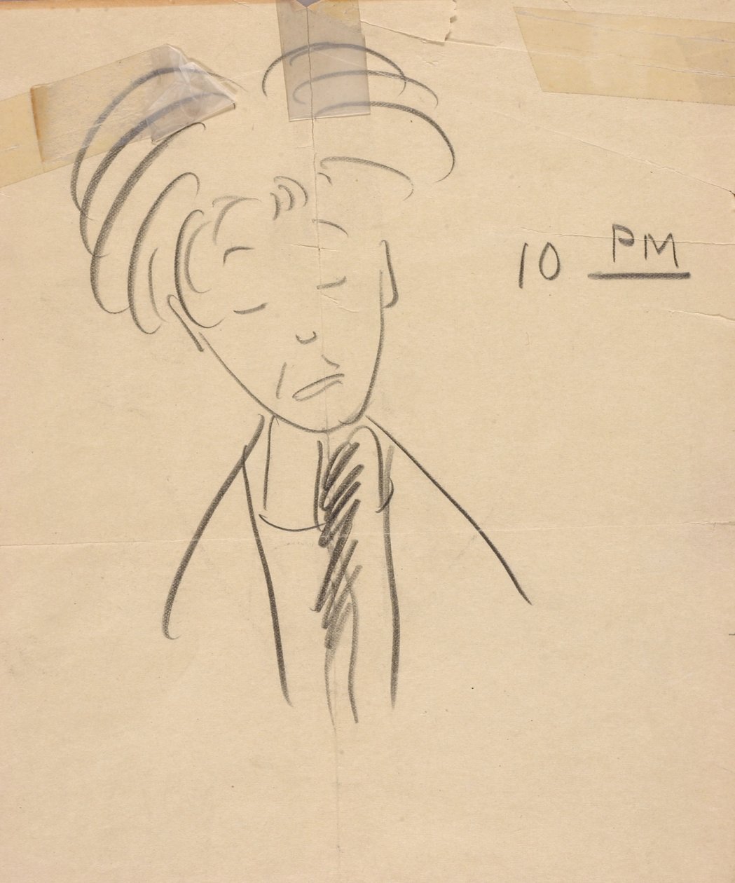 10 PM (Portrait of La Salle Spier) by Walt Kuhn