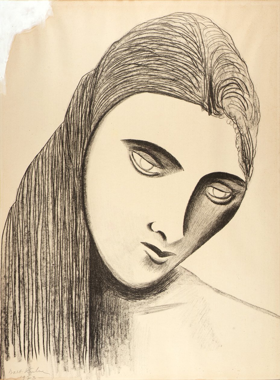 Large Head by Walt Kuhn