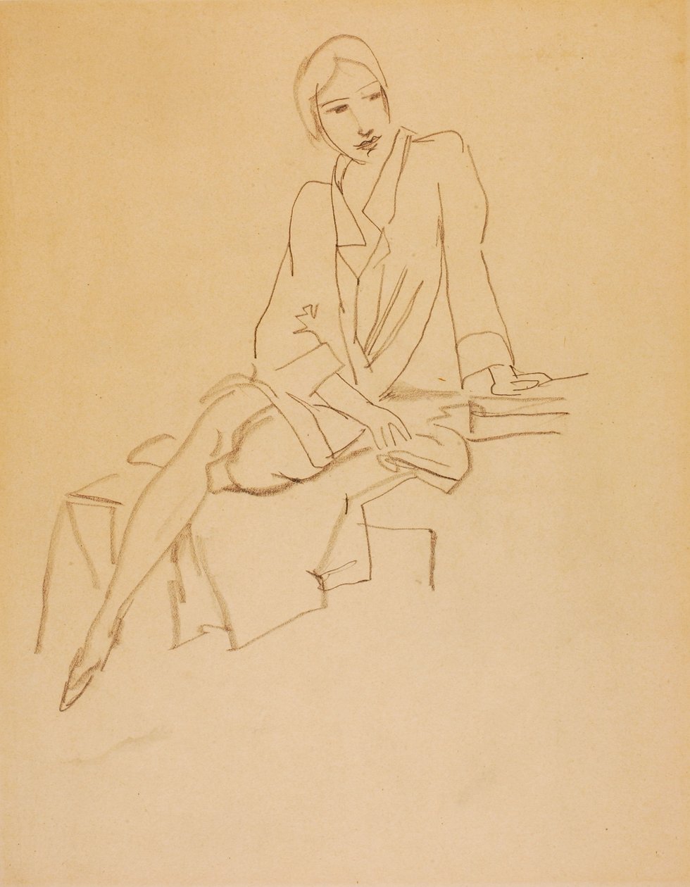 Robed Model by Walt Kuhn