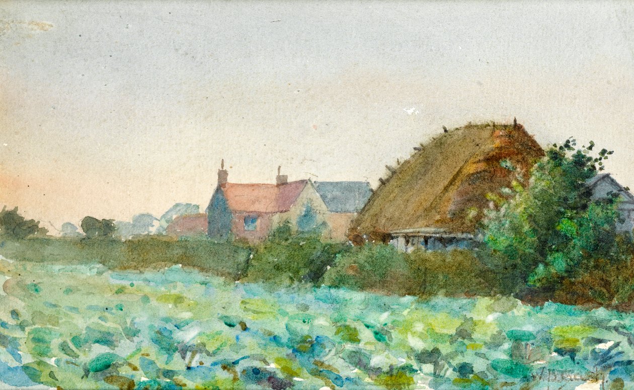 Crops in a Field by Walter Bonner Gash