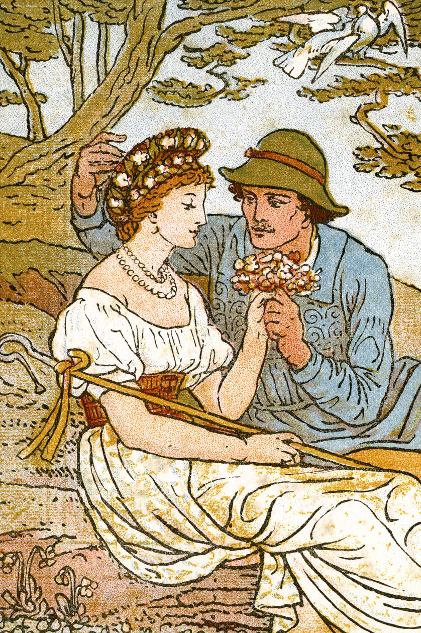 The Passionate Shepherd to His Love, Song Illustration from 